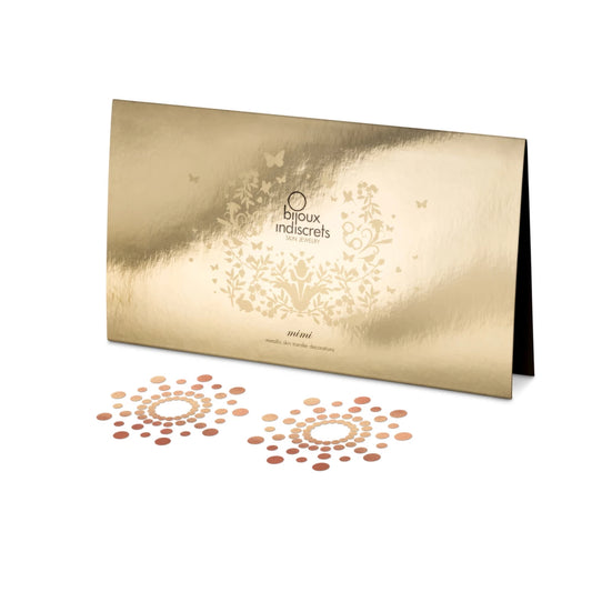 Bijoux Indiscrets Mimi Zestaw 3 Tatuaży Tymczasowych Złoto Srebro Miedź