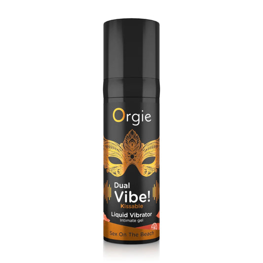 Orgie Dual Vibe! Koktajl smakowy Sex On The Beach, żel aromatyczny 30 ml