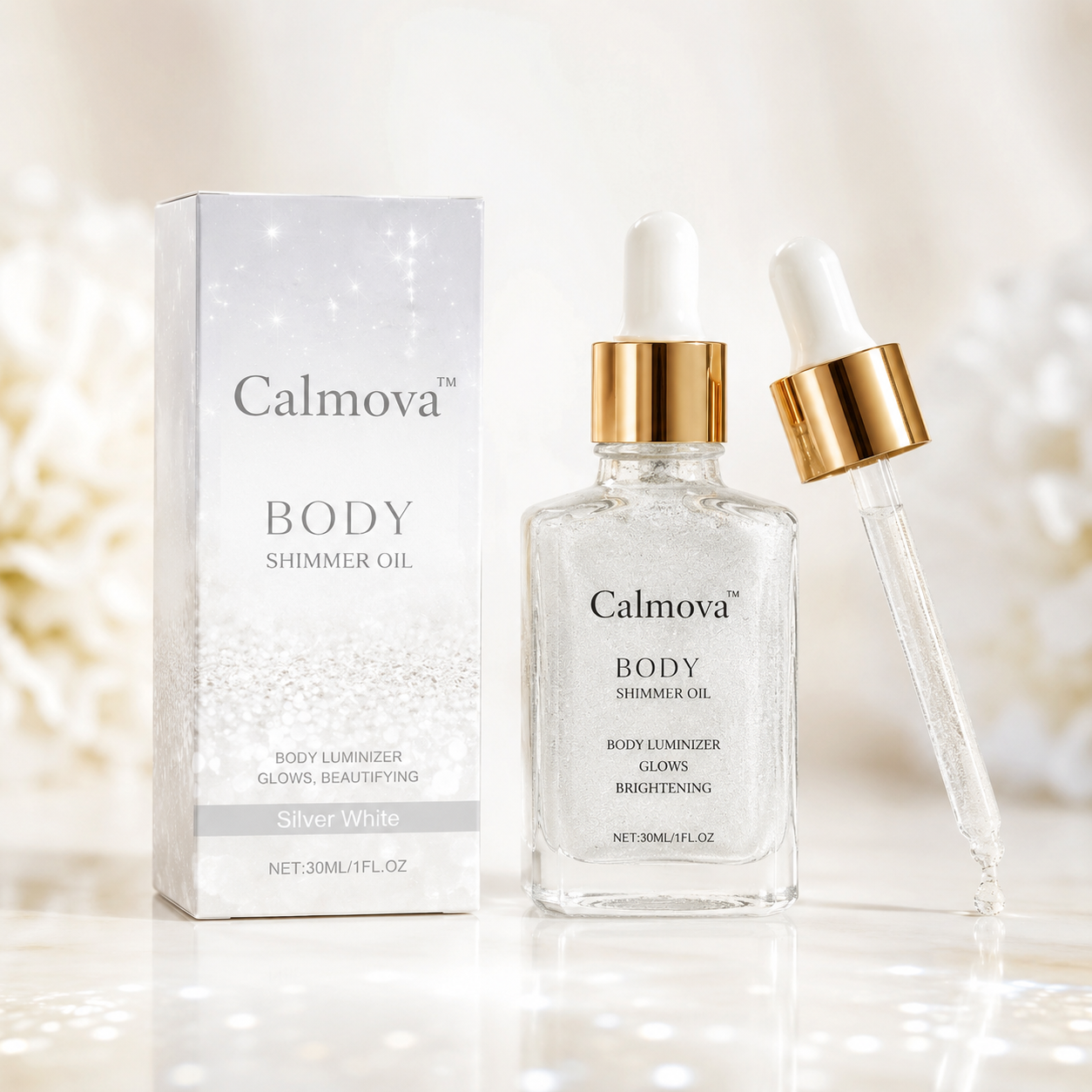 Calmova™ Body Shimmer Oil
