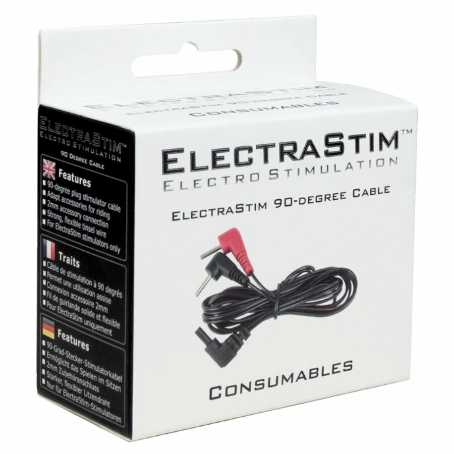 ElectraStim Kabel stymulacyjny 90° 1,2 m kompatybilny zamiennik